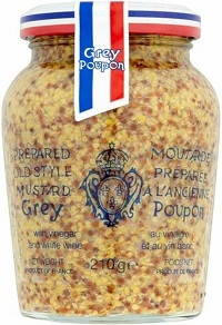 GREY POUPON PREPARED OLD STYLE MUSTARD 210G